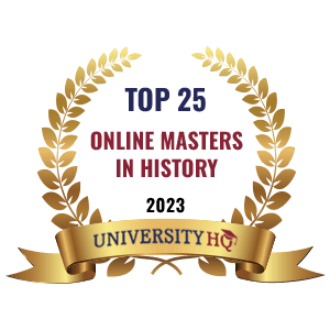 Top 25 Online Masters Badge 