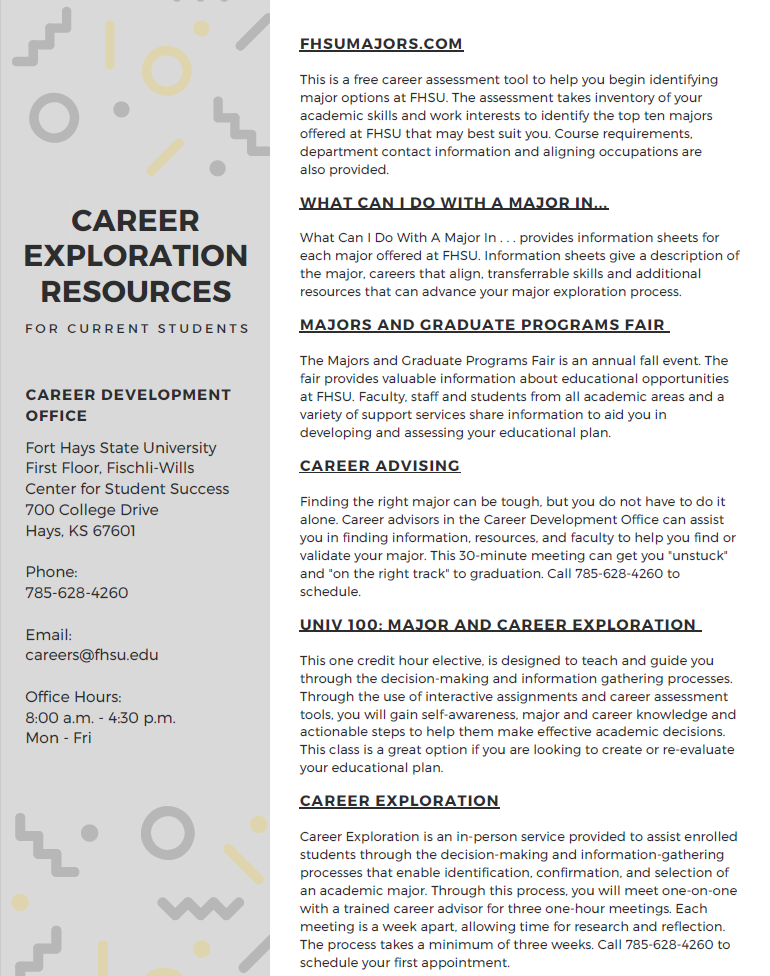 U25 Career Exploration Resources