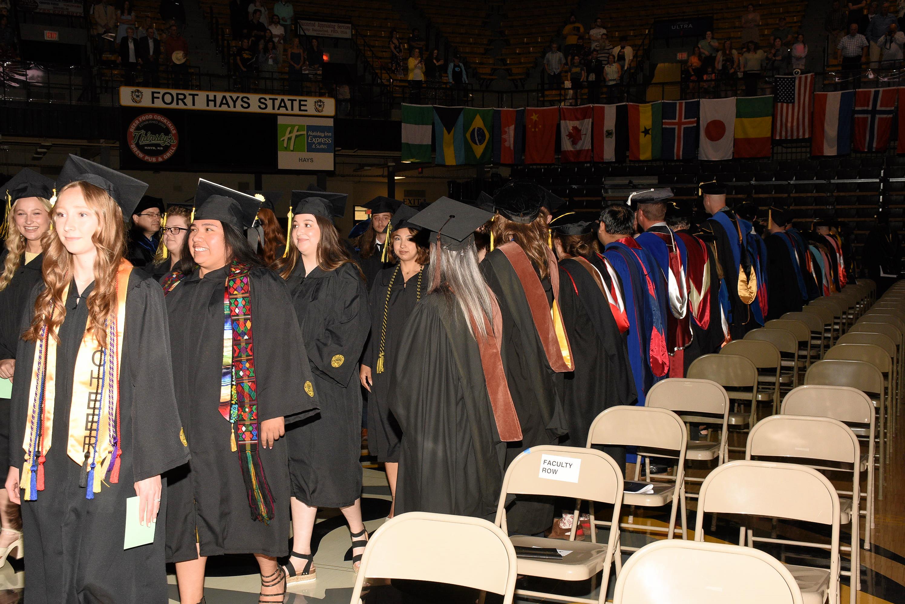 graduates processional
