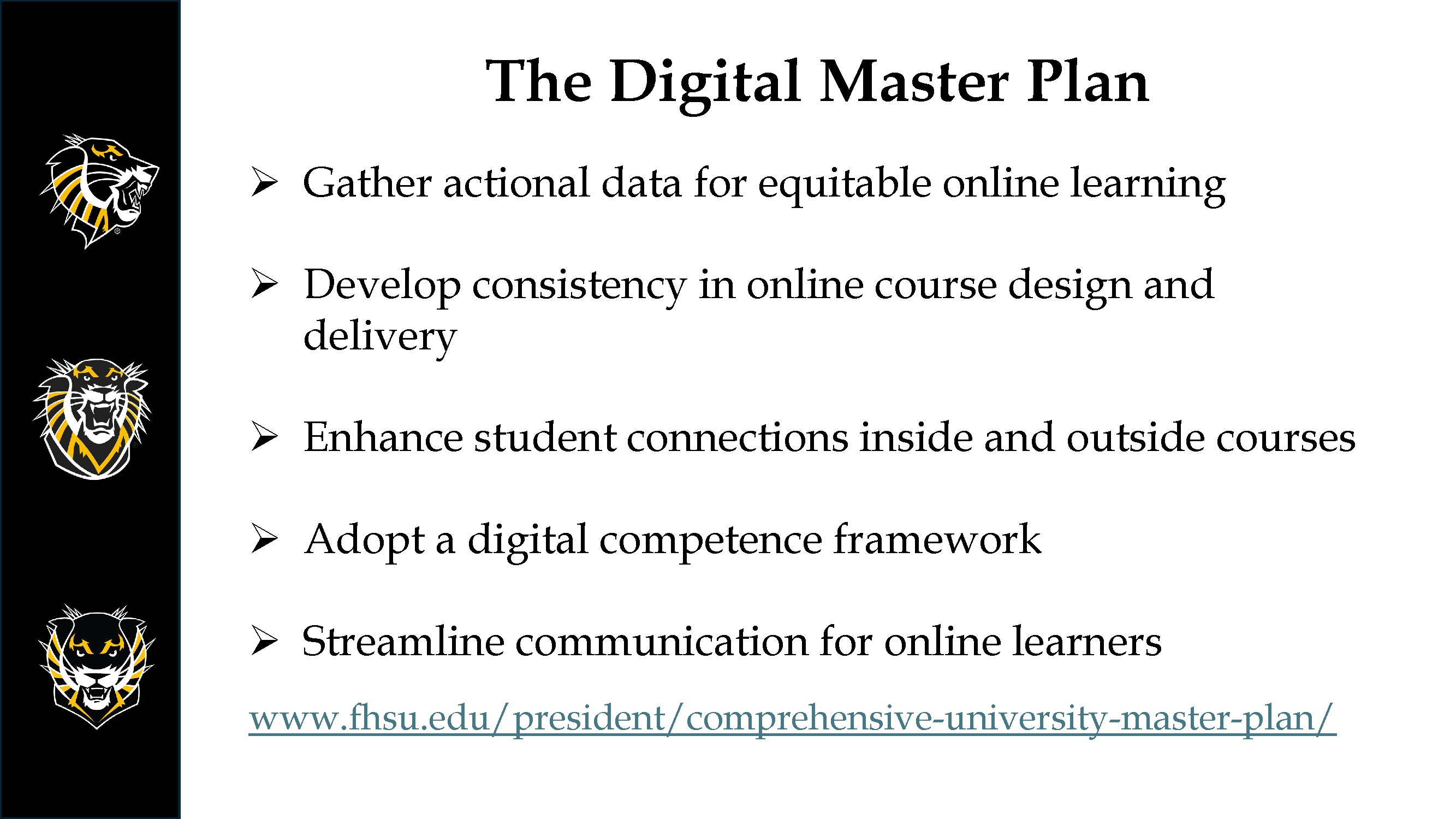 Digital Master Plan