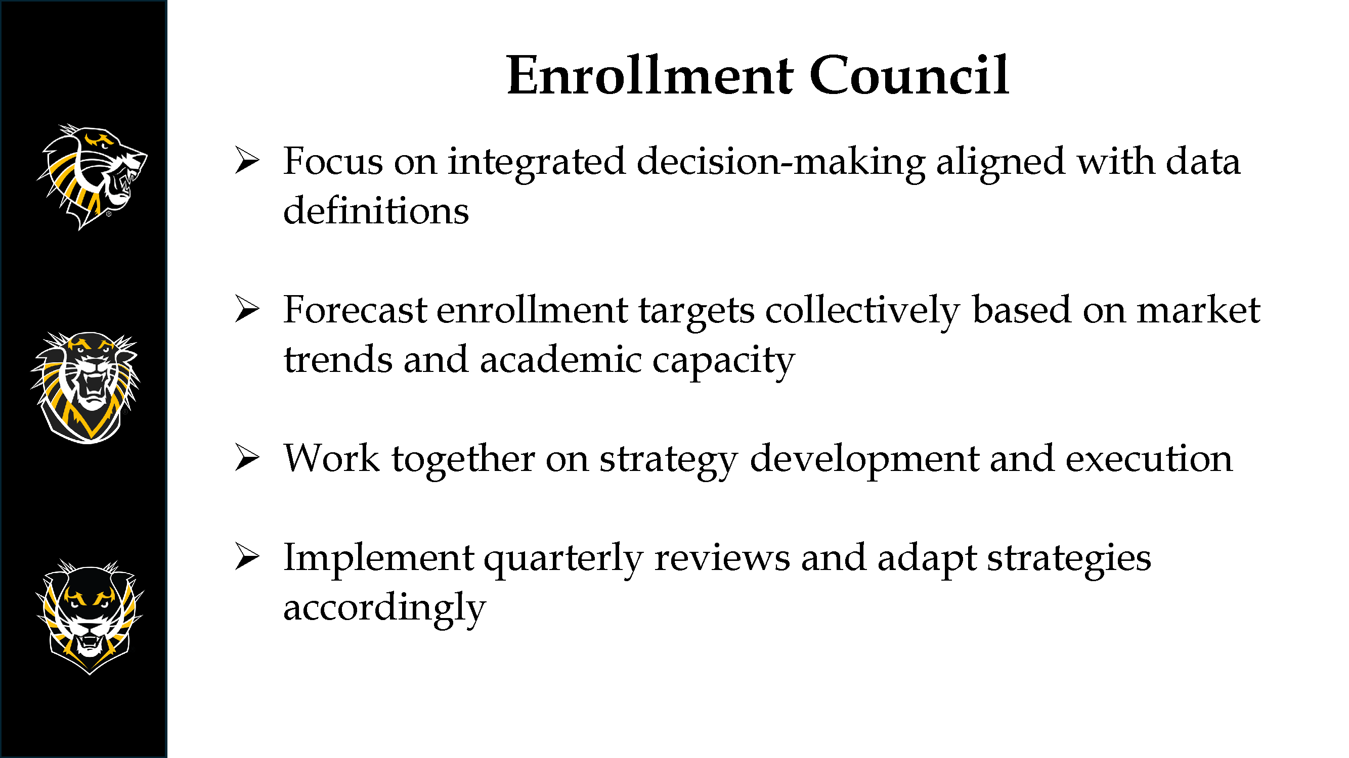 Enrollment Council 1