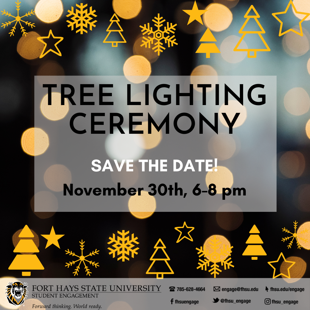 Tree Lighting Ceremony Fort Hays State University