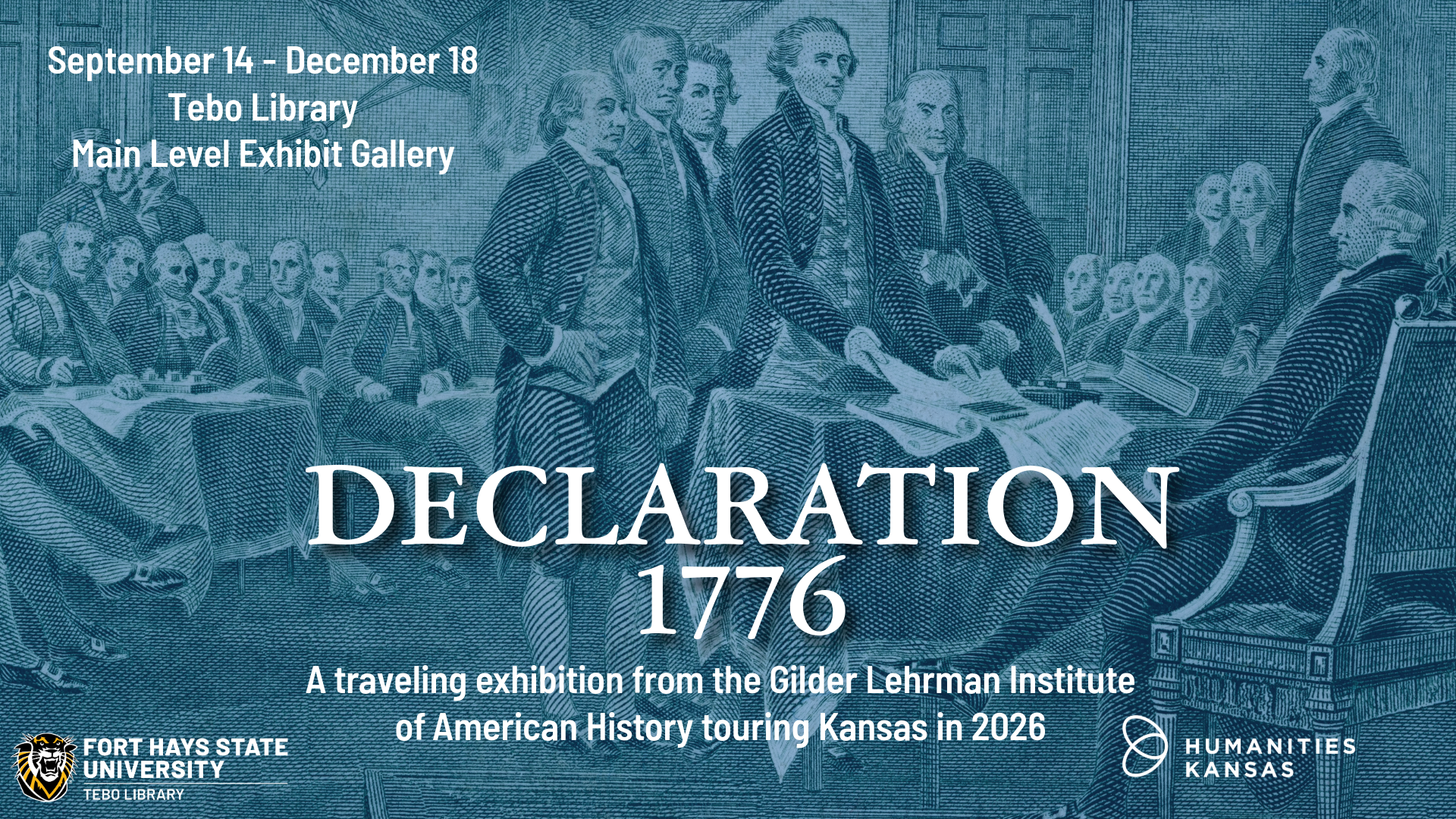 declaration 1776 exhibit in main level gallery