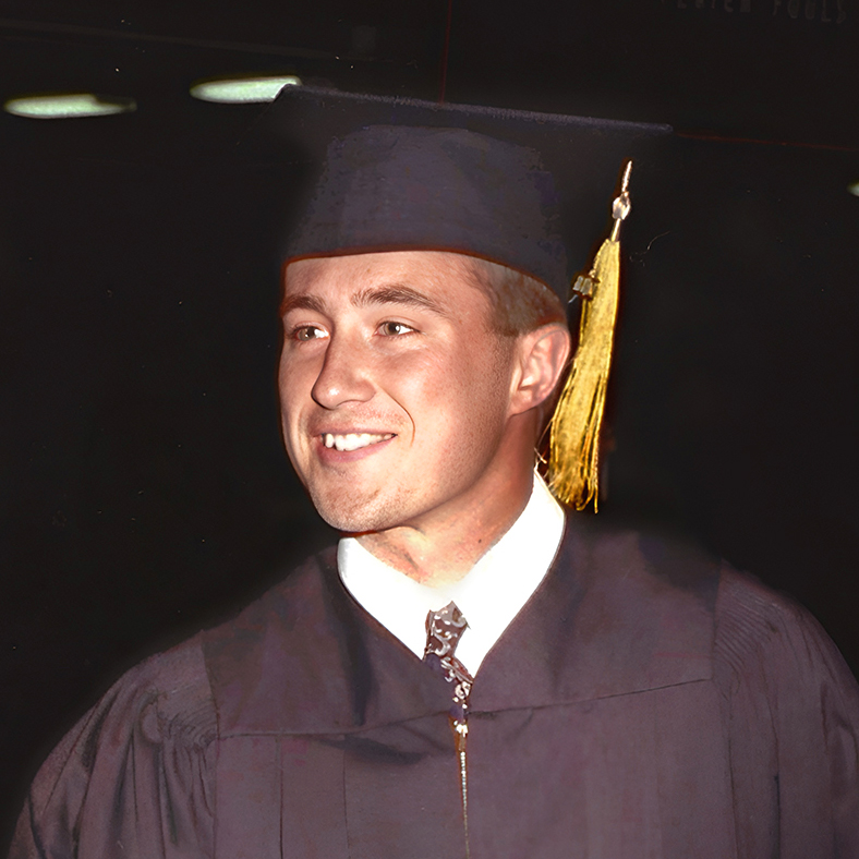Kesler graduating from FHSU in 2000