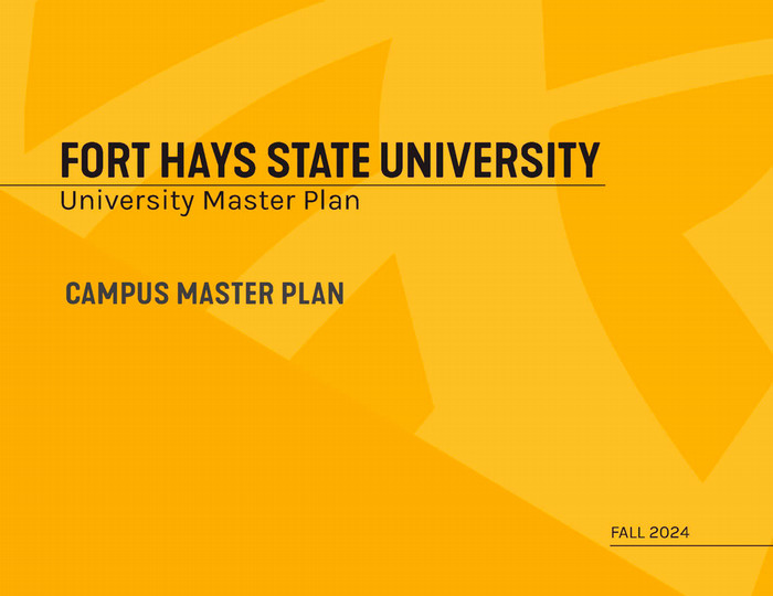 FHSU 2024 campus Master Plan Report cover