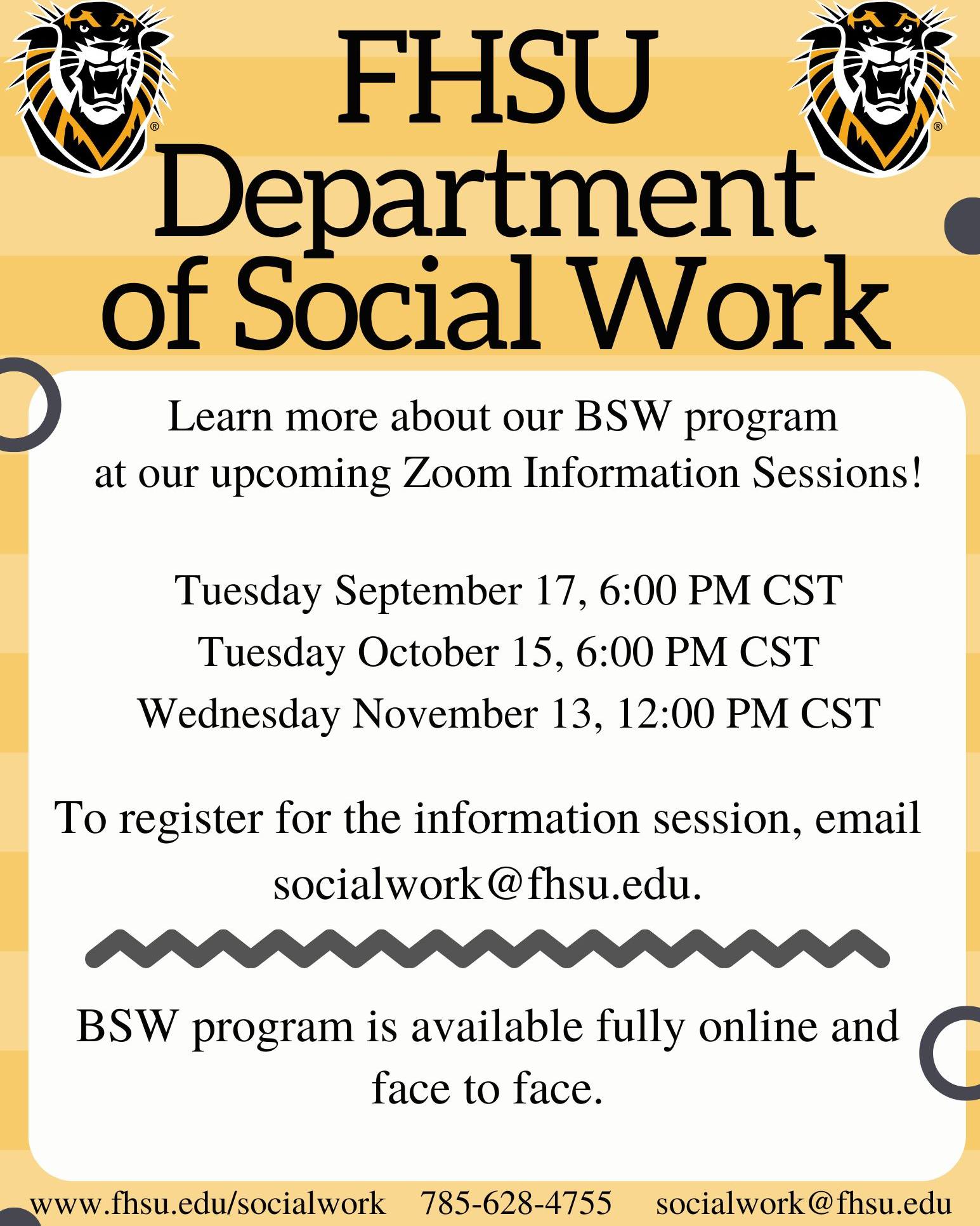 BSW Info Session